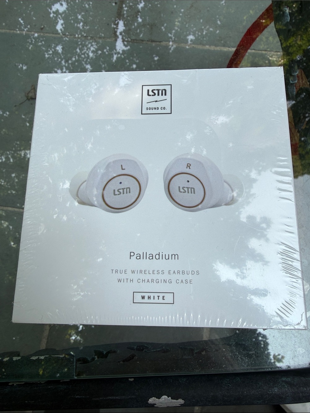 LSTN Sound Co Palladium True Wireless Earbuds — White